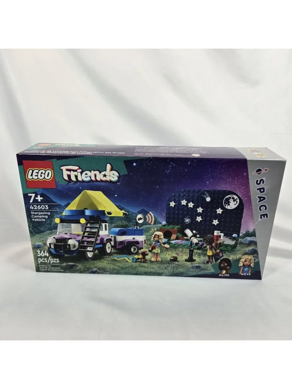 LEGO Friends 42603 SPACE Stargazing Camping Vehicle Set BRAND NEW SEALED 364pcs
